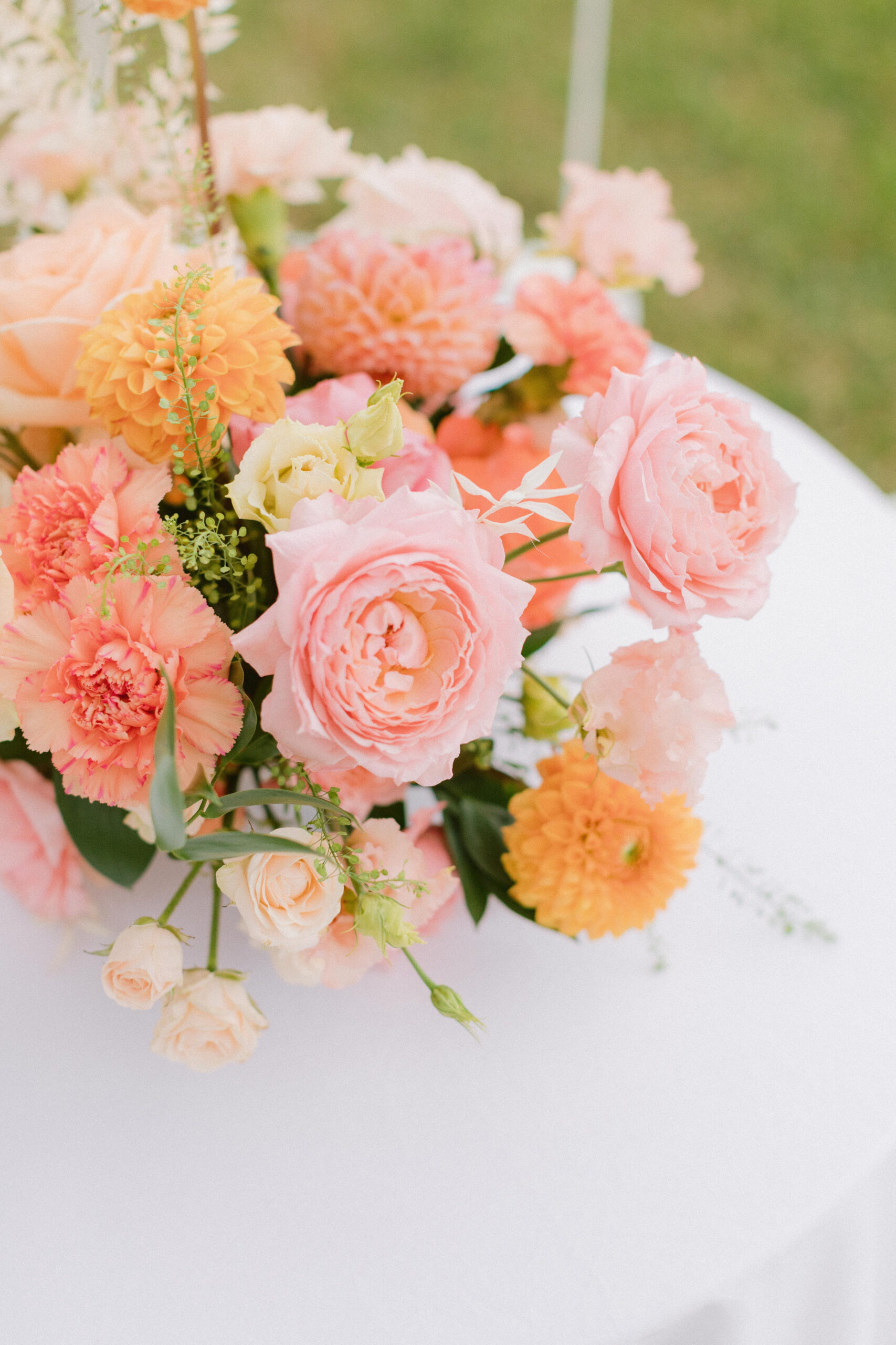 Peach Fuzz Floral Arrangement : Color of the Year